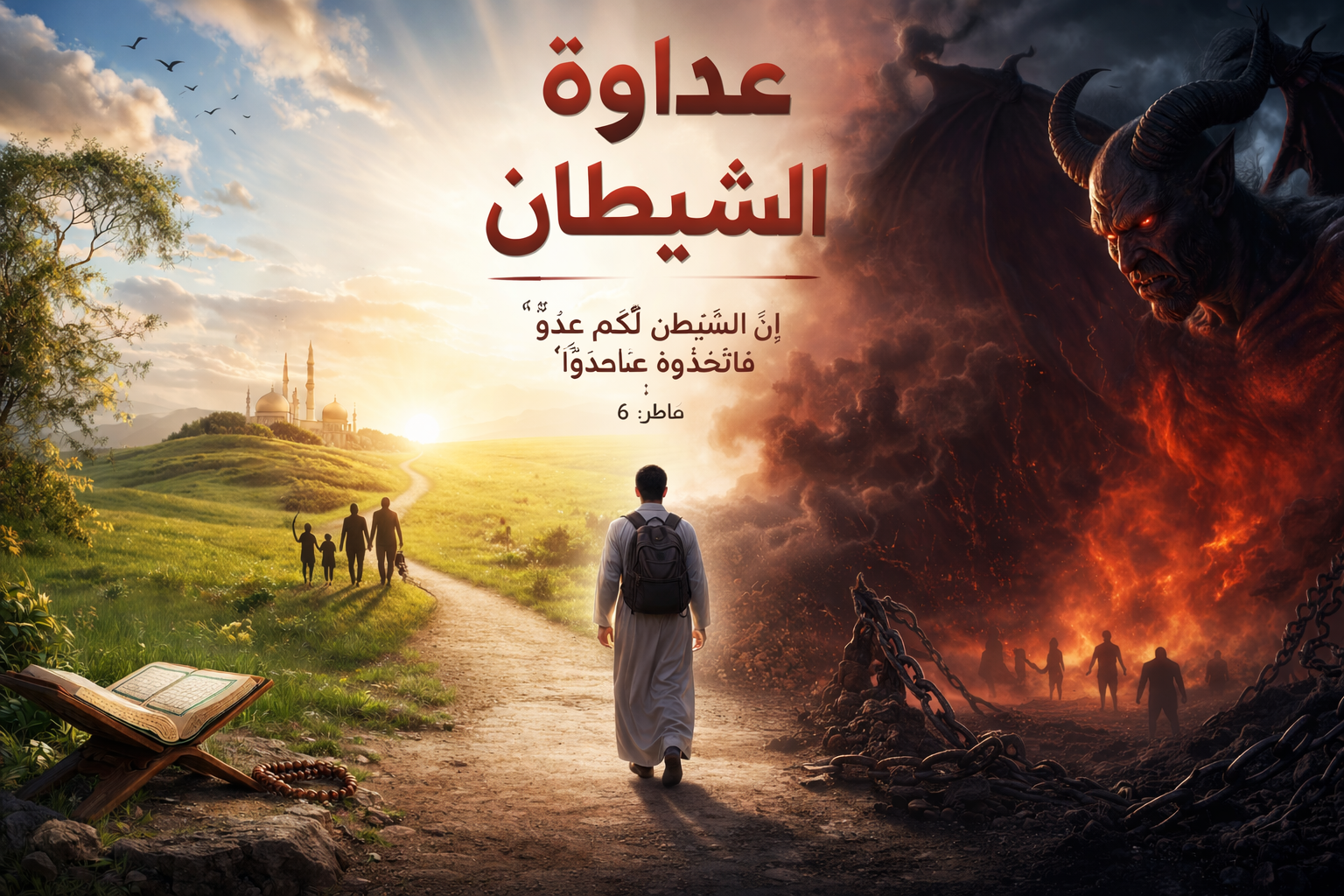 عداوة الشيطان: رحلة في أعماق العدو